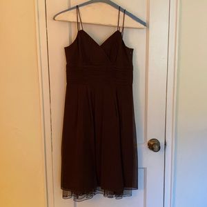Brown Cocktail Dress